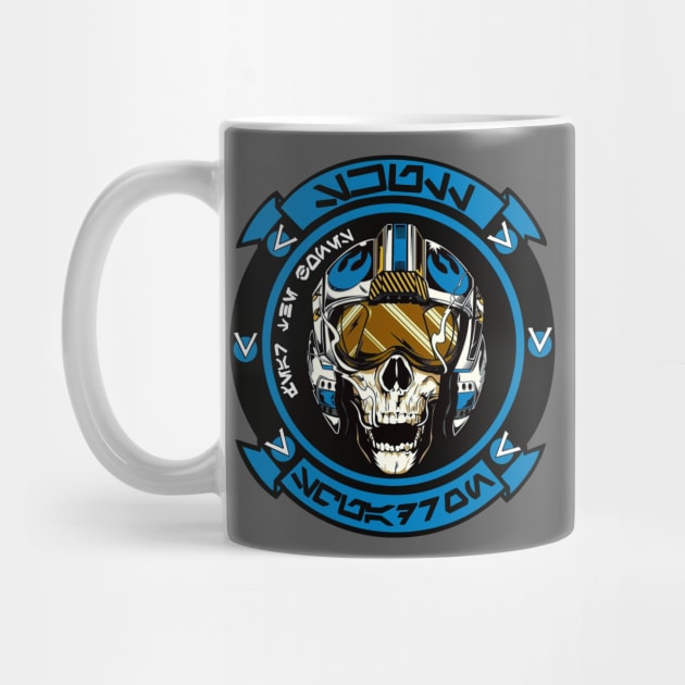 Skull Squadron Blue Leader Blue Squadron by marat